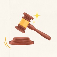 Law justice aesthetic illustration background