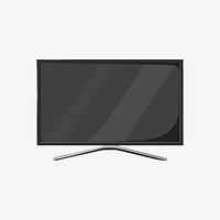 Tv screen, technology illustration vector
