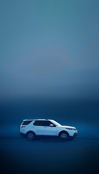 White SUV car phone wallpaper