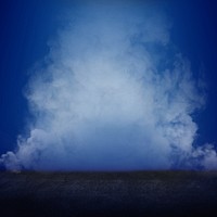 Blue smoke background