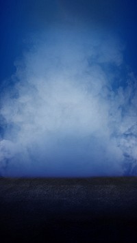 Blue smoke phone wallpaper