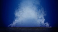 Blue smoke desktop wallpaper