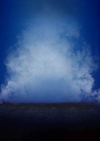 Blue smoke background