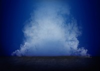 Blue smoke background