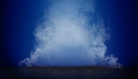 Blue smoke background