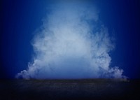 Blue smoke background