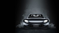 Black sports car desktop wallpaper