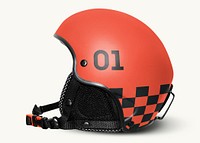 Motorcycle helmet mockup psd