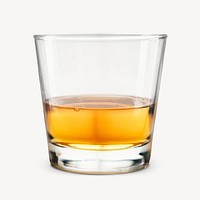 Whiskey isolated image