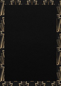 Art deco diamond frame background, vintage pattern