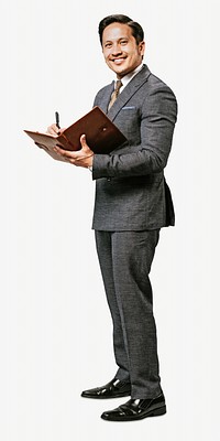 Businessman isolated image