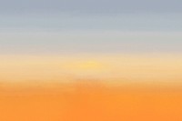 Gradient sunset sky painting background