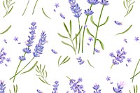 Watercolor lavender flower background