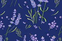 Watercolor lavender flower background