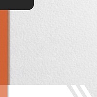 Orange & white professional border background