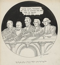 The penalty of being an American statesman of the first magnitude (1913) by John T McCutcheon and John T  John Tinney McCutcheon