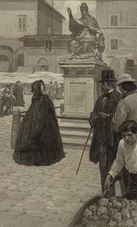 The well-remembered features (1900) by Alice Barber Stephens