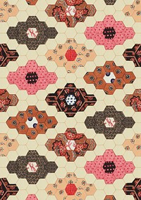 Vintage pattern background. Remixed by rawpixel.