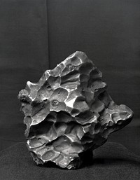 Meteorite Sample. Original public domain image from The Smithsonian Institution. Digitally enhanced by rawpixel.