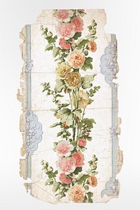 Sidewall (1899) vintage flower illustration. Original public domain image from The Smithsonian Institution. Digitally enhanced by rawpixel.