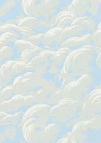 Abstract cloudy sky background. Remixed by rawpixel.