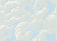 Abstract cloudy sky background. Remixed by rawpixel.