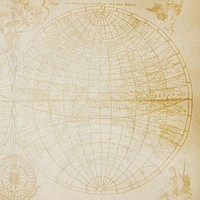 Vintage world map background. Remixed by rawpixel. 