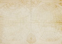 Vintage world map background. Remixed by rawpixel.