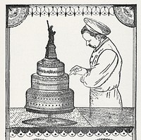 Ornamental Confectionery and Practical Assistant to the Art of Baking (1893) by Herman Hueg. Original public domain image from The MET Museum. Digitally enhanced by rawpixel.