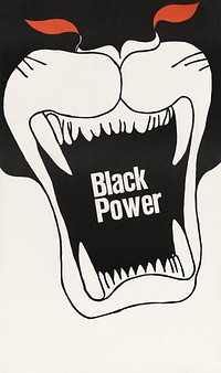 Black Power, chromolithograph art by Alfredo Rostgaard. Original public domain image from Smithsonian. Digitally enhanced by rawpixel.
