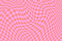 Pink distorted checkered background, retro pattern