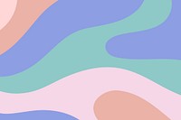 Pastel distorted background, retro design