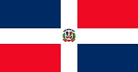 Dominican flag, national symbol image