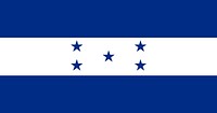 Honduran flag, national symbol image