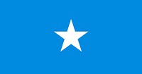 Somali flag, national symbol image