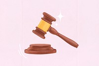 Law justice aesthetic illustration background
