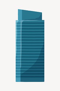 Modern building, architecture illustration  vector