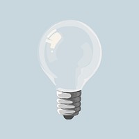 Light bulb, object illustration