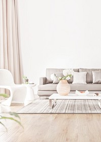 Modern living room background, interior image