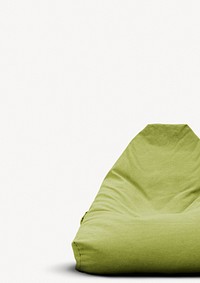 Green bean bag background