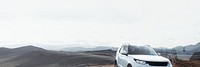 White SUV car blog banner