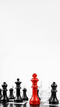 Aesthetic chess board iPhone wallpaper