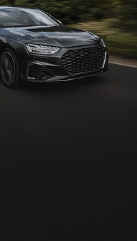 Black sedan car phone wallpaper