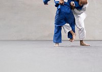 Judo Japanese sport background