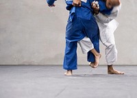 Judo Japanese sport background