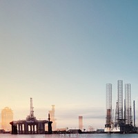Oil industry background