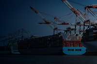 Sea freight background