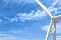 Wind turbine background