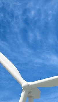 Wind turbine phone wallpaper