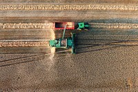 Combine harvester background